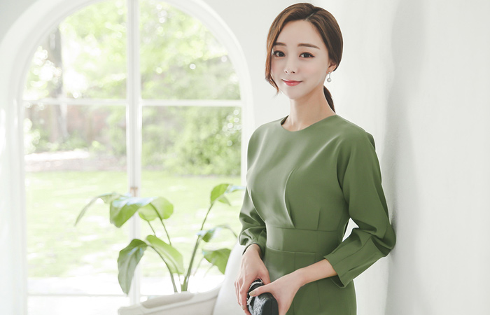 赫本修身ピンン·パンランス连衣裙