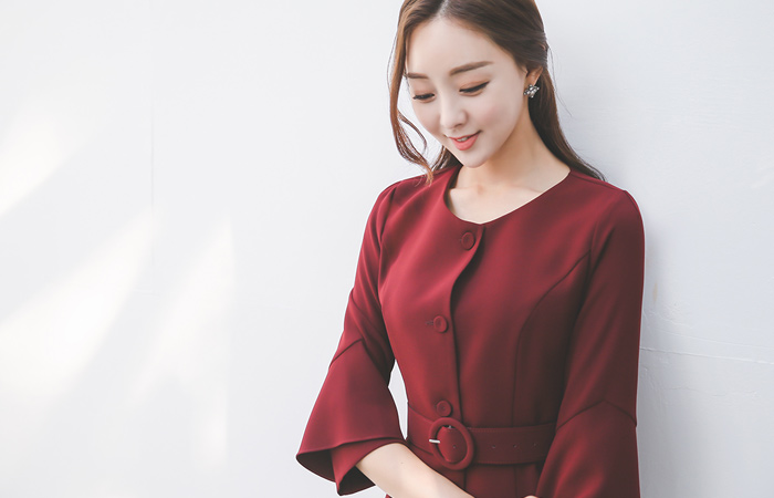 自行车袖/喇叭裙连衣裙＆夹克Ⅱ