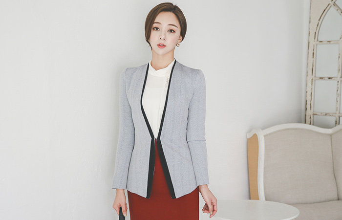 胶带切割线大衣