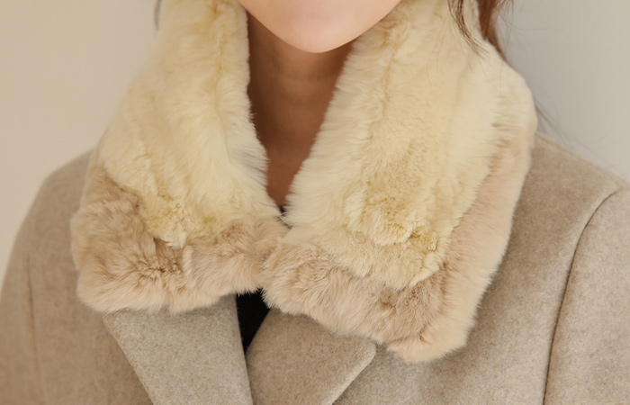 雷克斯毛草草色配爪爪巾