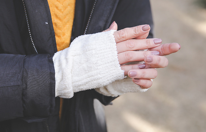 温暖超细纤维贴身暖手器