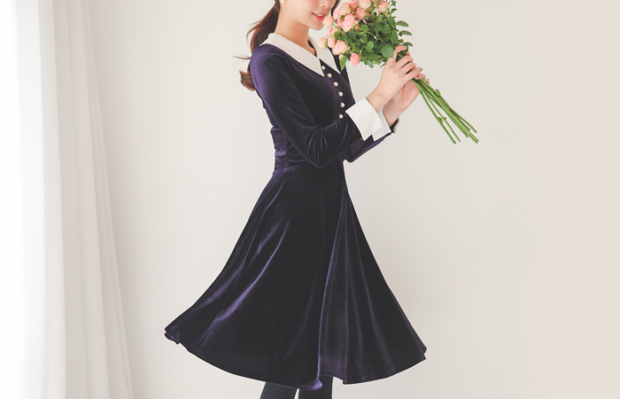 尖头女王女王褶皱衣衣裙