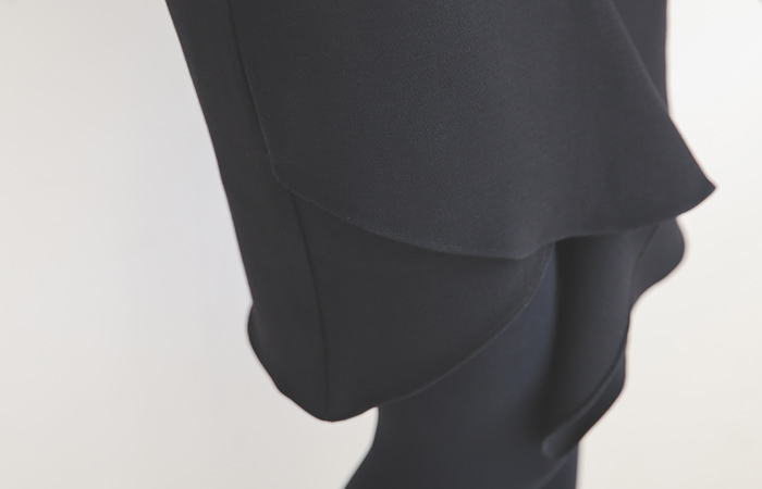 릴리 언발 셔링 弹力 裙子