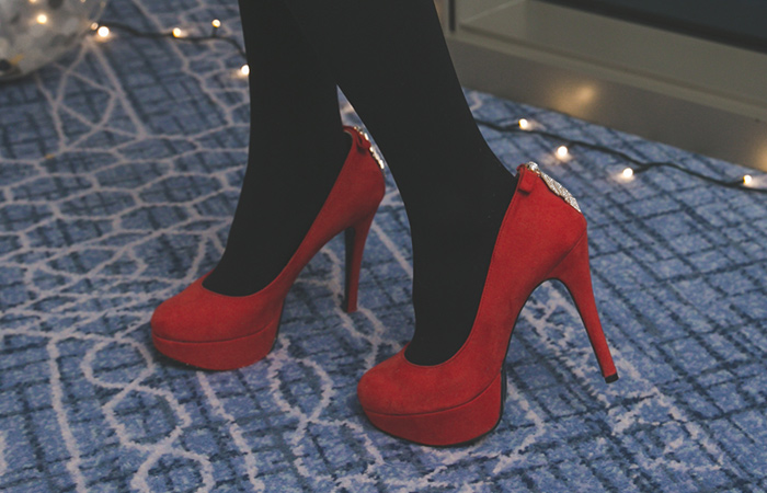 [模特穿35次]Fancy Flim前跟超高跟