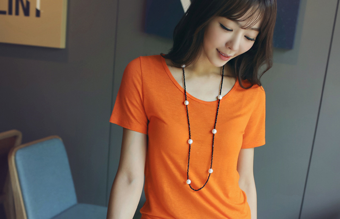 黑玛瑙珍珠项链