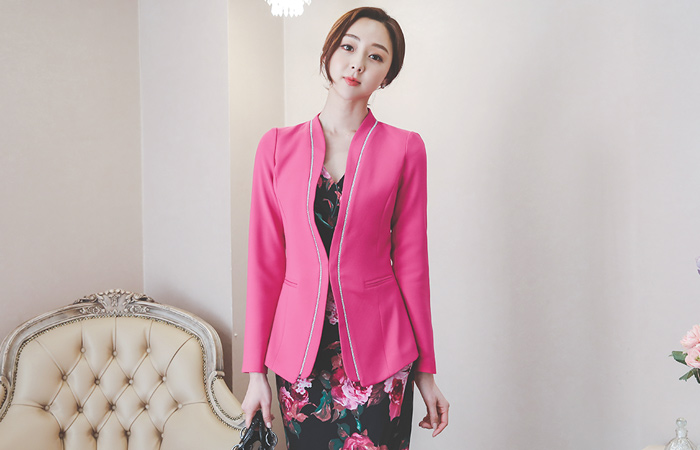 Baleine 镶钻排 波浪卷 夹克(spring)