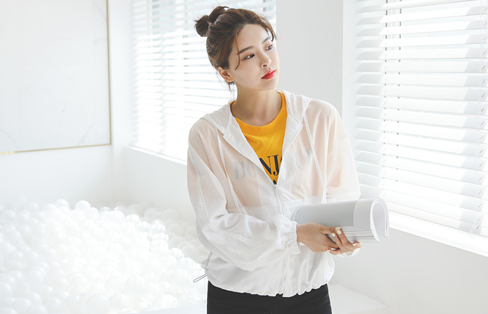 风雪 带帽 抽绳 拉链棉服