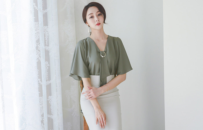 珍珠环胸针泰国围巾衬衫