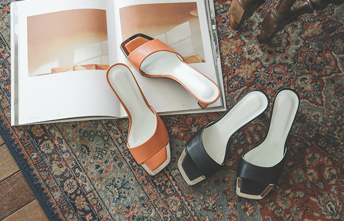 方形 颜色 拖鞋