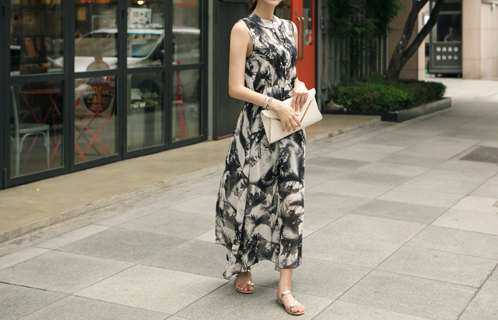 蕾丝上衣SET真丝长款连衣裙