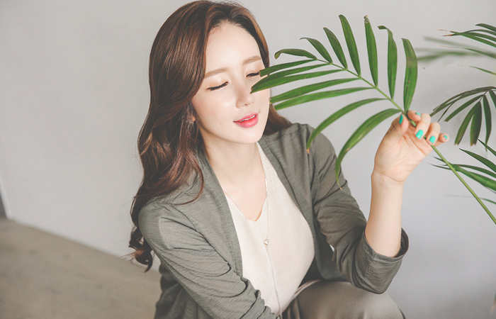 冰板yeopteuim长款开衫