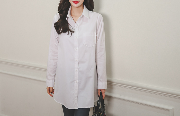 基本的肥大衬衫