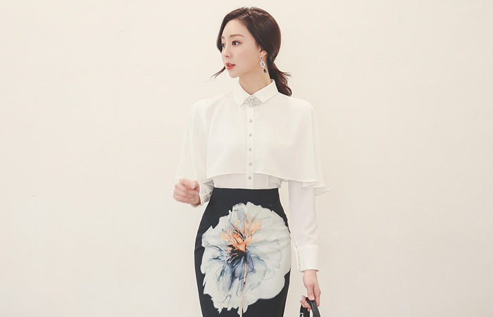 闪亮 优雅 披肩 罩衫