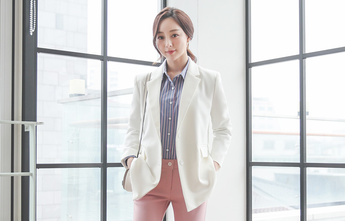 古典 基本版型 修身 单个 夹克