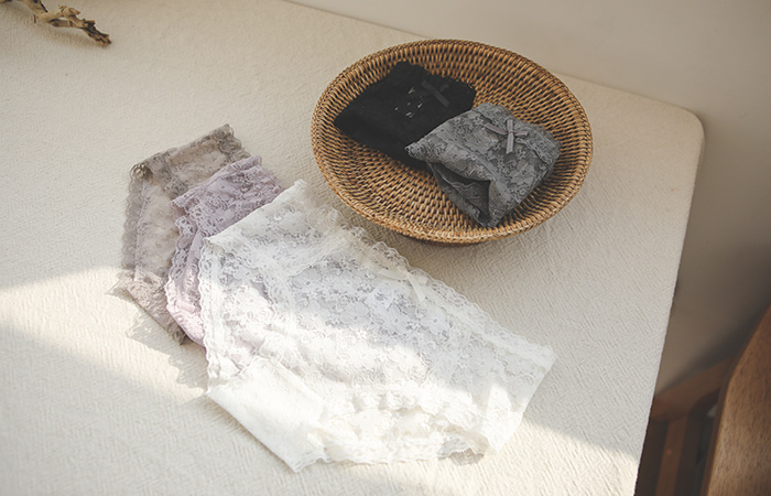 蕾丝 蝴蝶结 内裤