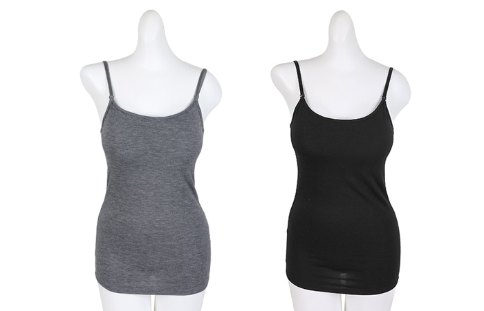 发热加绒wangppong无袖上衣