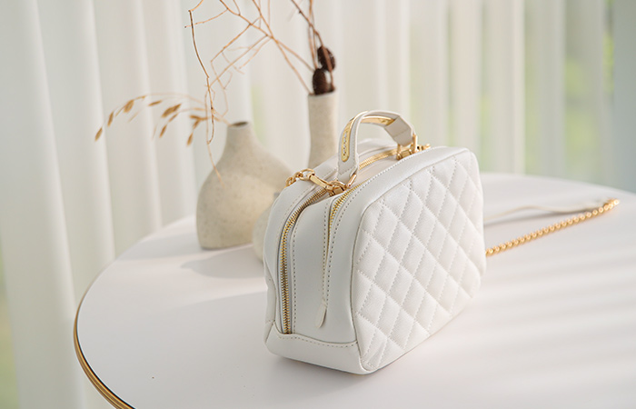 奢华裙 绗缝 Gold 链条包