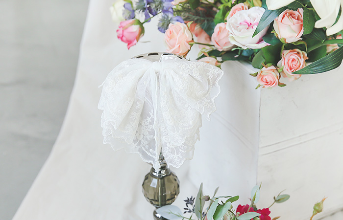 雷纳大丝带蕾丝发夹