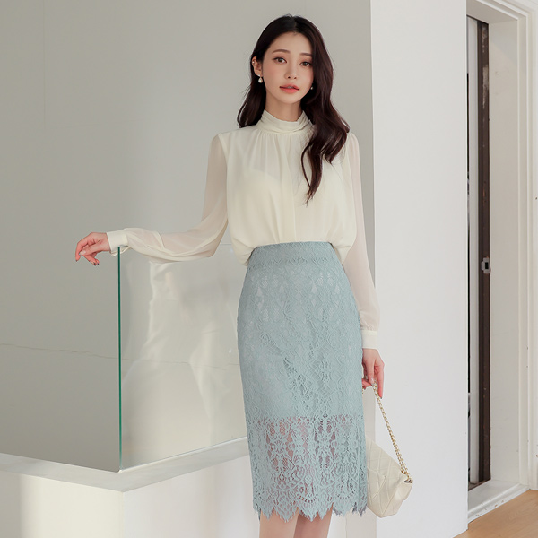 浪漫 花纹 蕾丝 裙子
