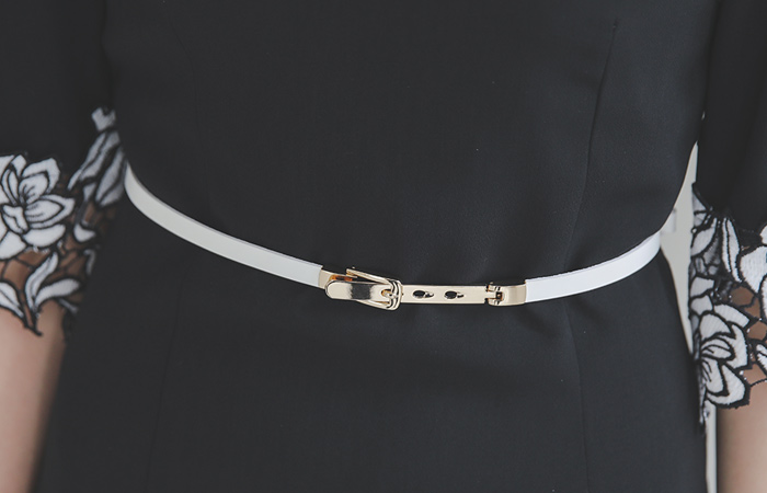 牛皮 Gold 带扣 腰带