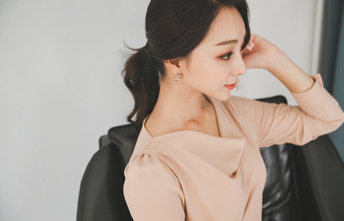 夫人披罩女衬衫（长袖）