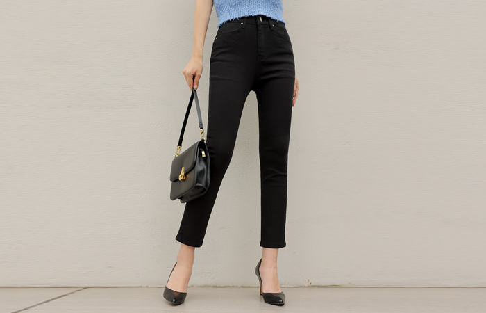 四季 日常 里面松紧带 弹力 一字型 裤子 Ⅱ