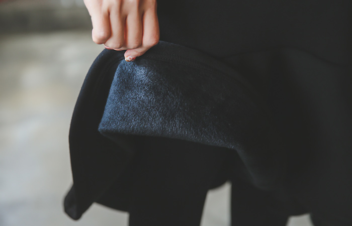 水貂加绒松紧带的美人鱼裙子