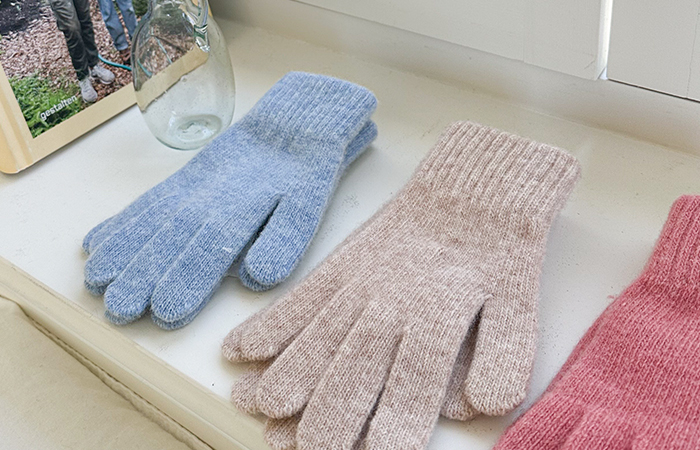 柔软的 柔丝 日常 冬季 手套