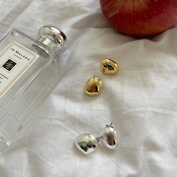 古典 情调 曲线 硬币 耳环