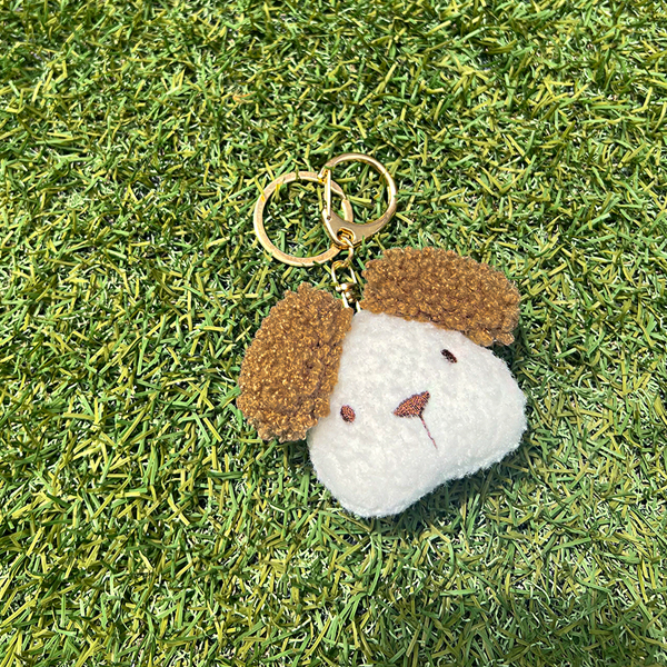 뽀글 퍼피 열쇠고리 钥匙链