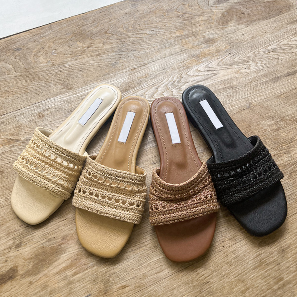 夏天 日常 情调 印花 拖鞋