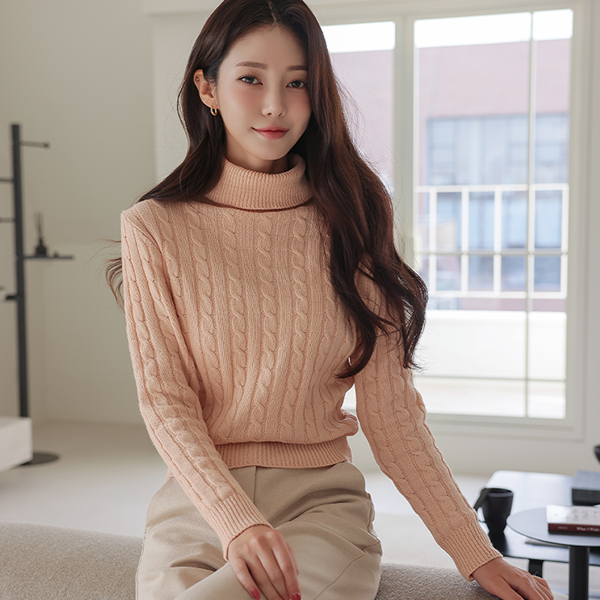 Every Day高领 针织衫