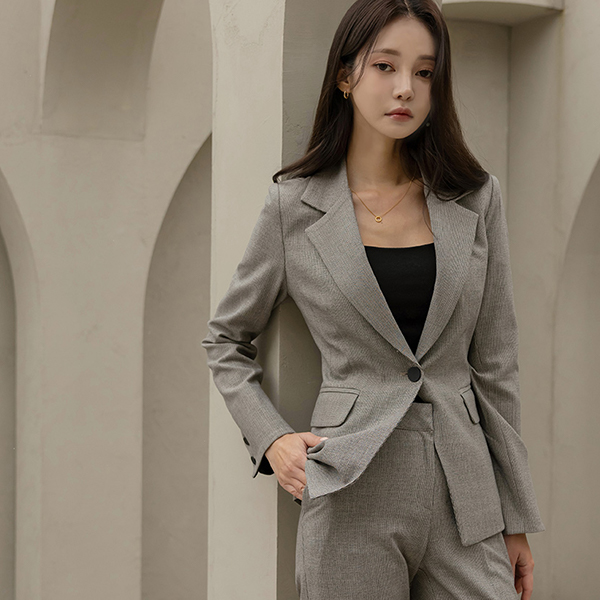 메가 格子 单扣 官方网站 夹克