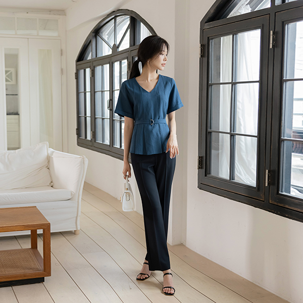 软绵绵软的 天丝 摩登 喇叭 夏天 宽松长裤