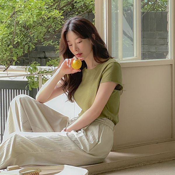 리턴 基本 条绒 针织衫