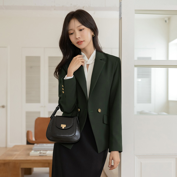 폴인럽 세련 线条 夹克