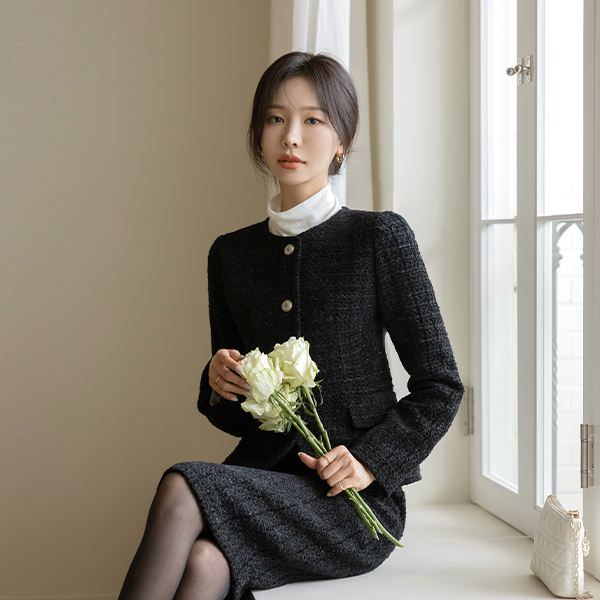 羊毛 丝绒 粗呢 Set-up 夹克