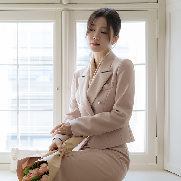 시에나 斜线 双 Set-up 夹克