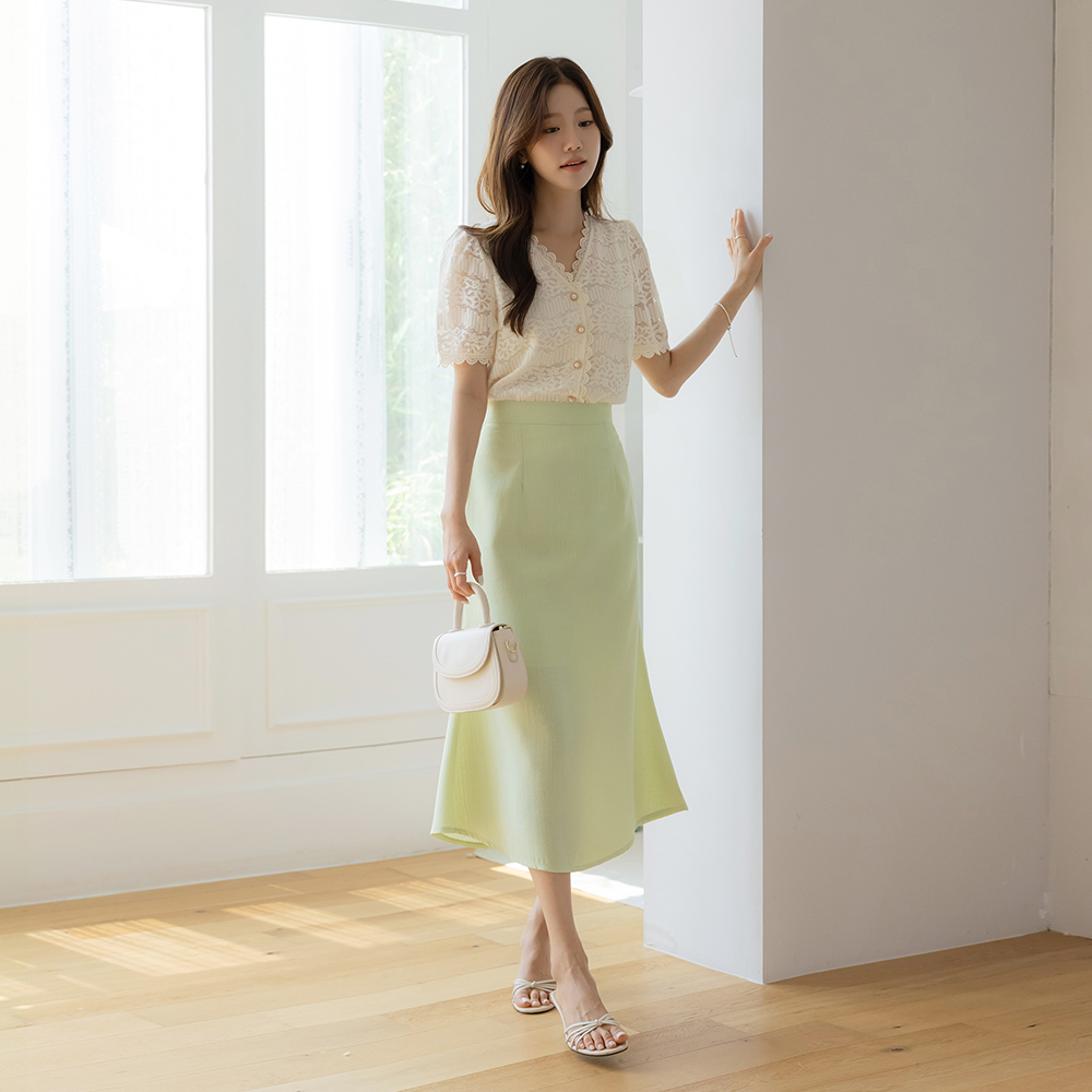 夏天 粗呢 美人鱼 裙子
