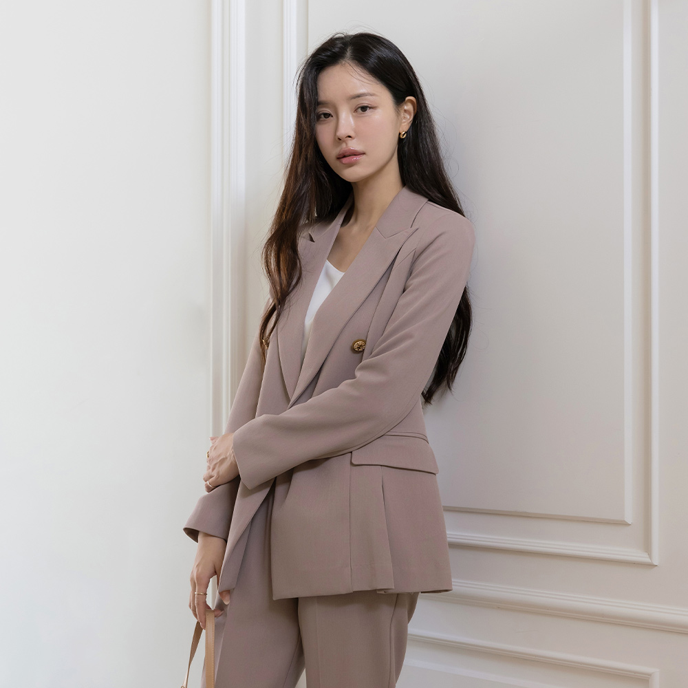 古典 双 扣子 Set-up 夹克