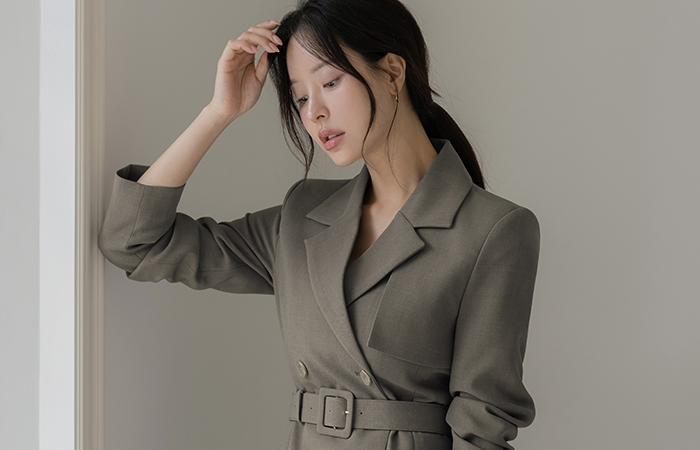 Jane 摩登 翅膀 Set-up 夹克