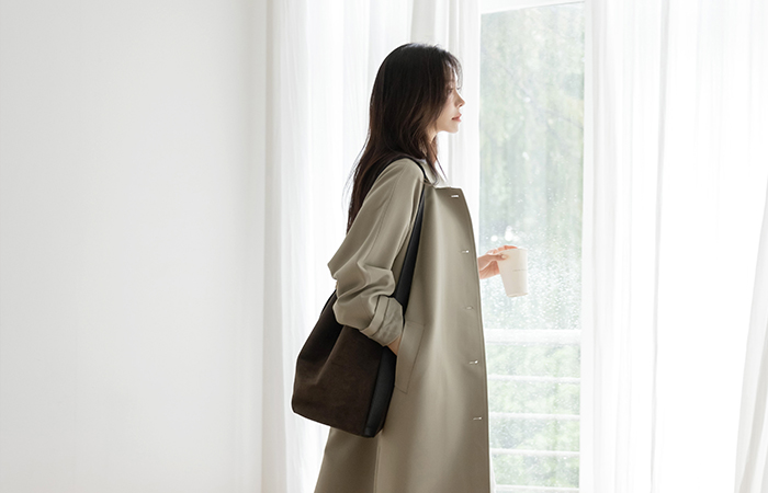 伦敦 基本 风衣 长款 大衣(+腰带)