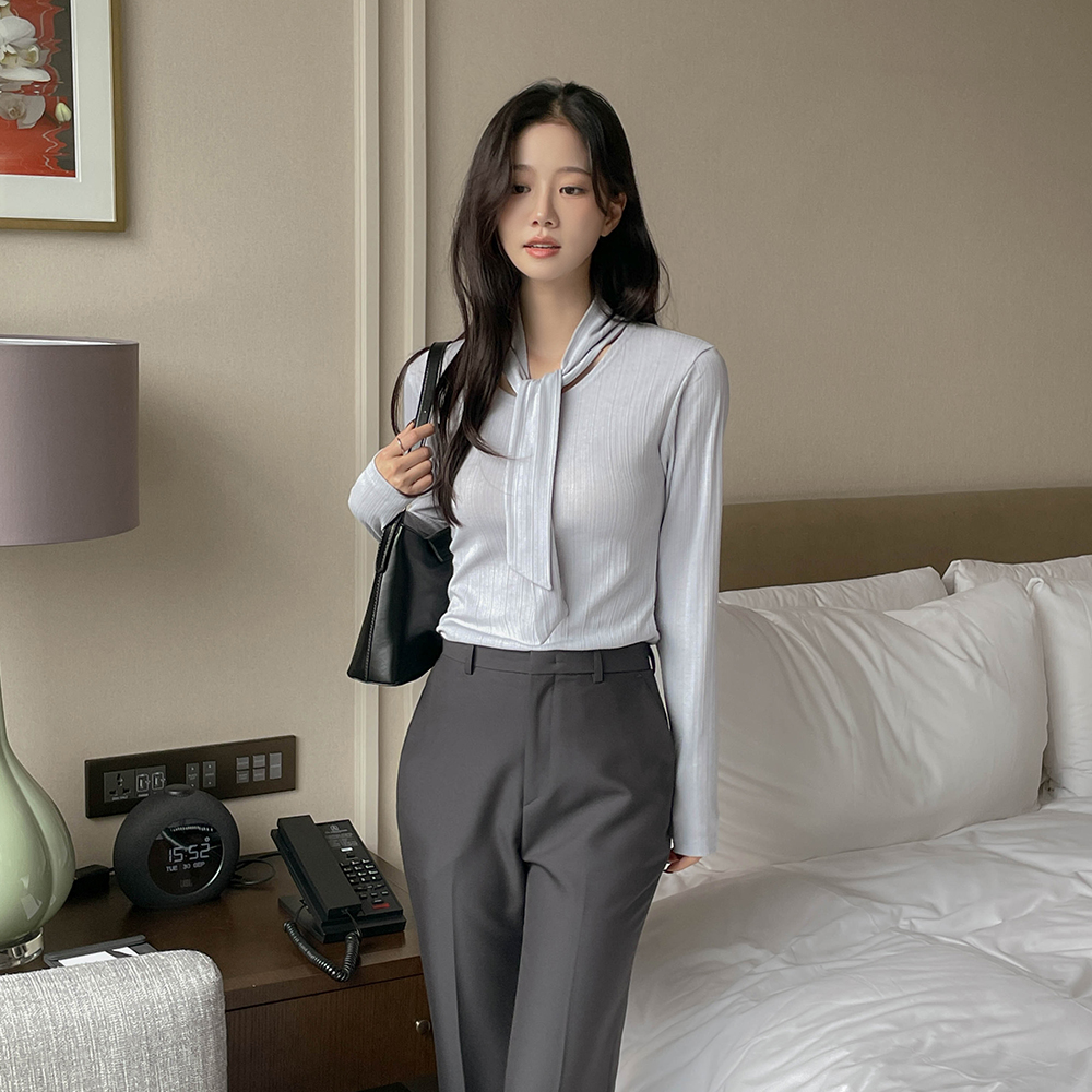 领带 情调 弹力 T恤衫