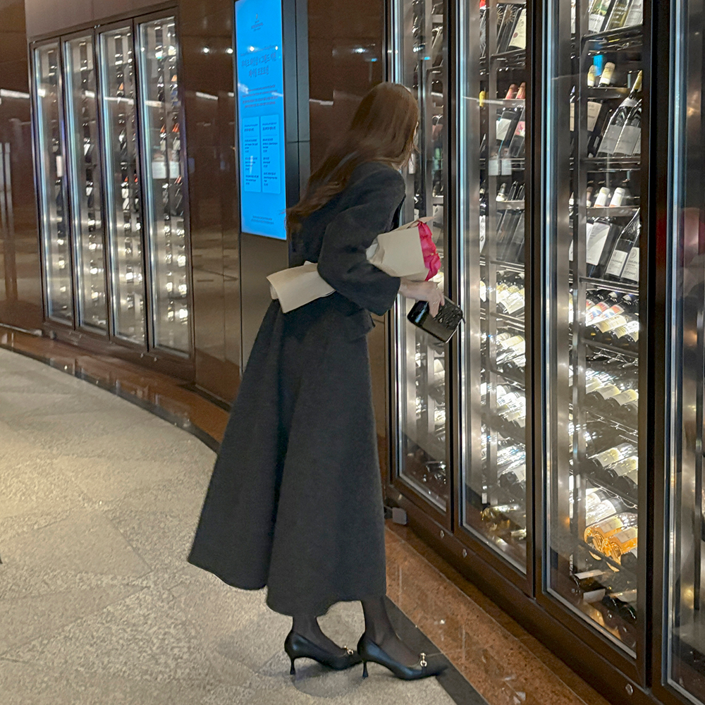 特级 A字型 羊毛 手工 大衣(+腰带)