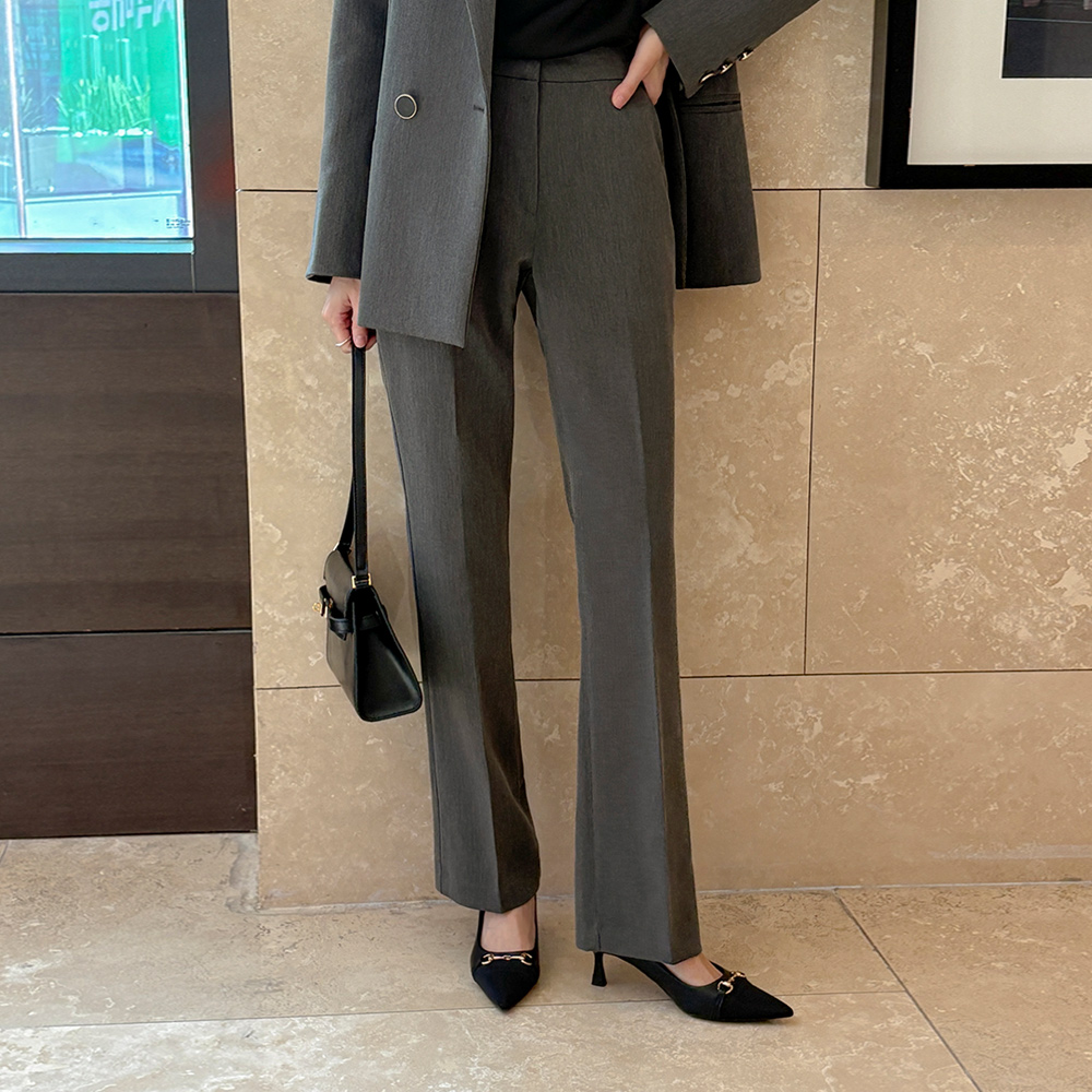正装 古典 一字型 Set-up 宽松长裤