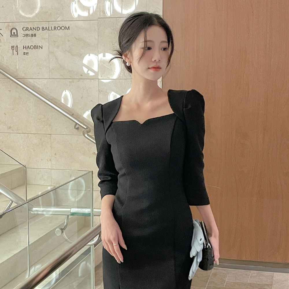 短上衣 风格 H字型 粗呢 连衣裙