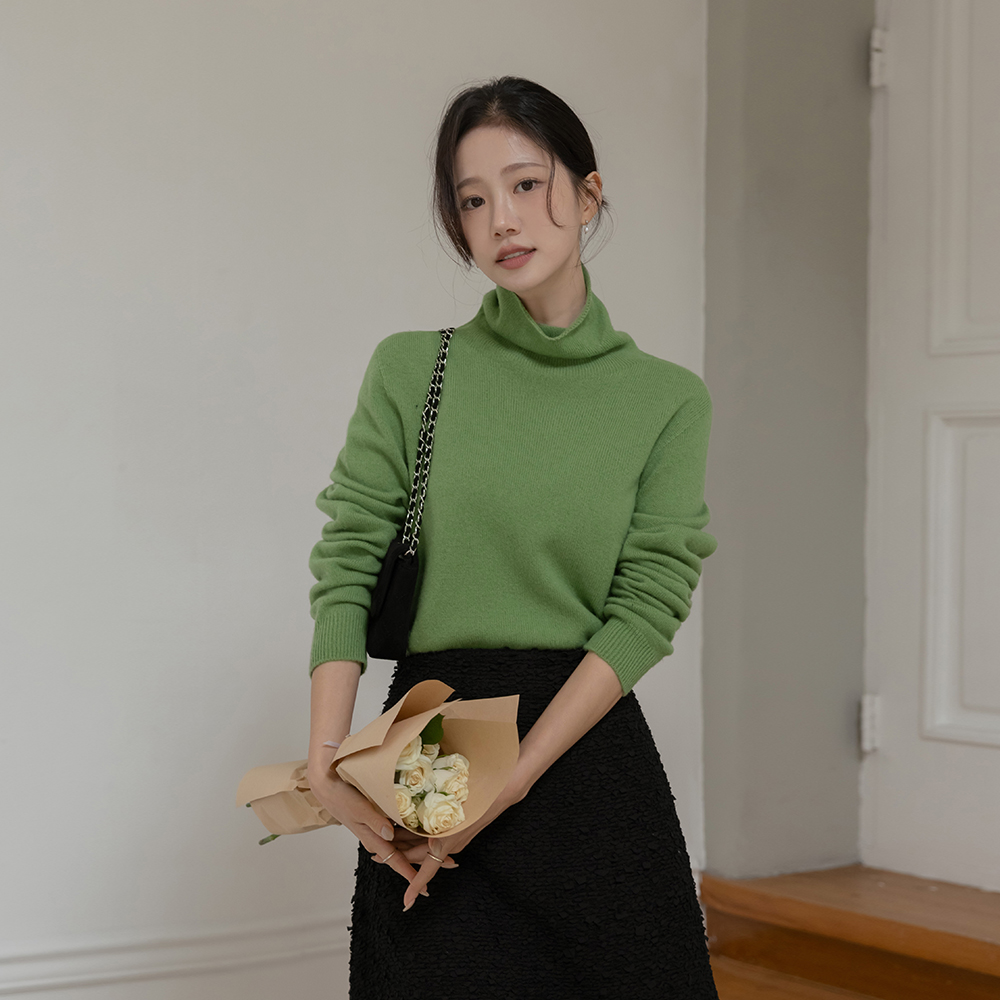 高龄 羊毛 100% Whole Garment 针织衫