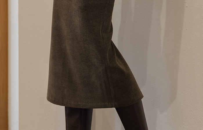 丝绒 H字型 弹力 长款 裙子