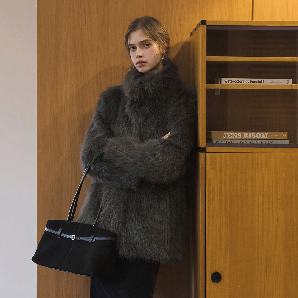 高品质 冬季 高龄 毛皮草 夹克