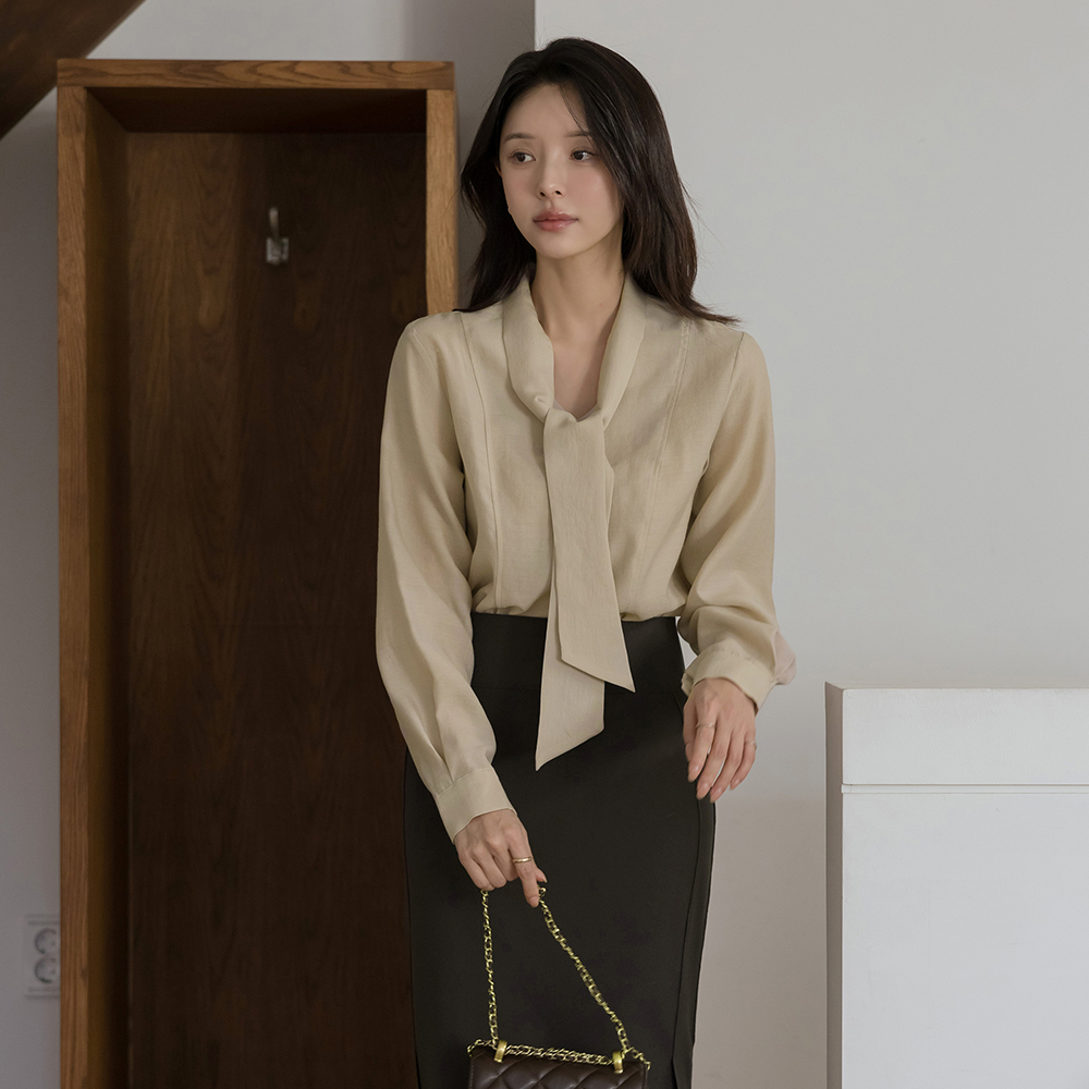 高档 领带 羊毛 罩衫